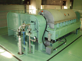 Leading company in decanter type centrifugal separators