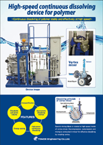 High-speed Continuous Dissolving Device for Polymer